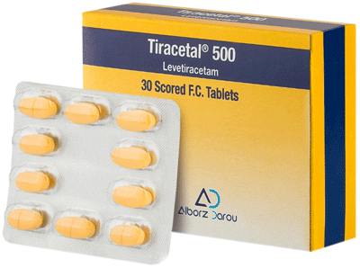 لوتیراستام  500mg قرص خوراکی