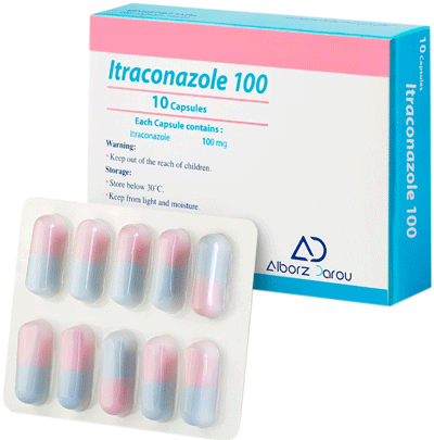 ایتراکونازول  100mg کپسول خوراکی