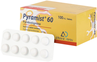 پیریدوستیگمین بروماید  60mg قرص خوراکی