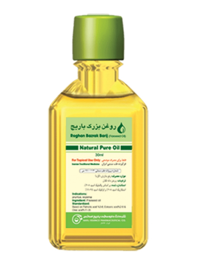 فرآورده سنتی روغن موضعی  ظرف 30 میلی لیتری