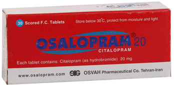 سیتالوپرام  20mg قرص خوراکی