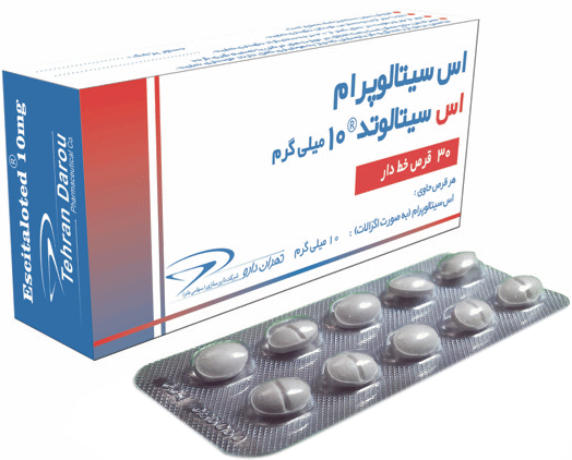 اس سیتالوپرام  10mg قرص خوراکی