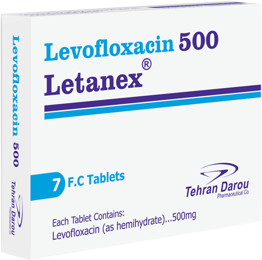 لووفلوکساسین  500mg قرص خوراکی