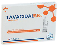 لووفلوکساسین  500mg قرص خوراکی