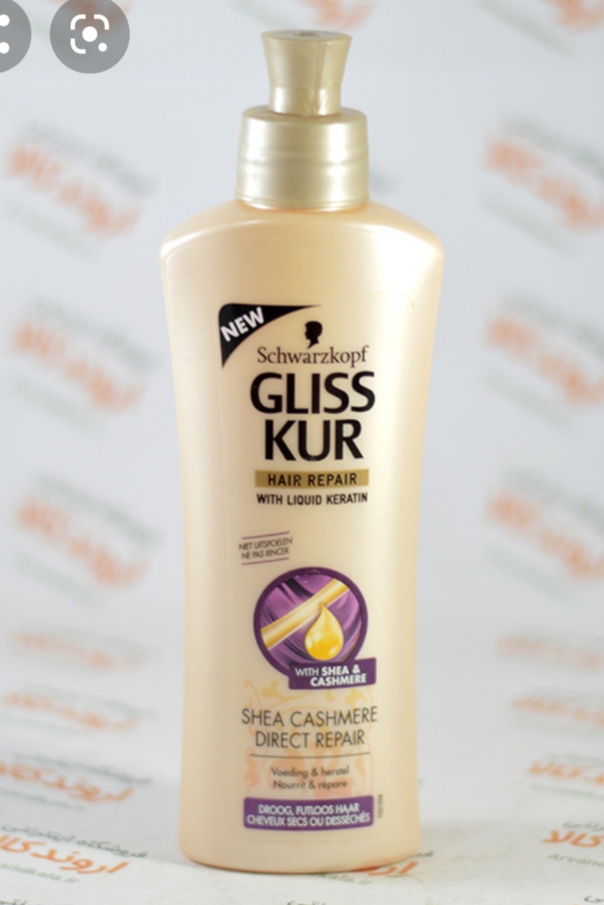 فراورده های حالت دهنده ،نرم کننده وتثبیت کننده آرایش مو (کرمها ، لوسیونها وروغنها) GLISS Shea Cashmere Conditioner