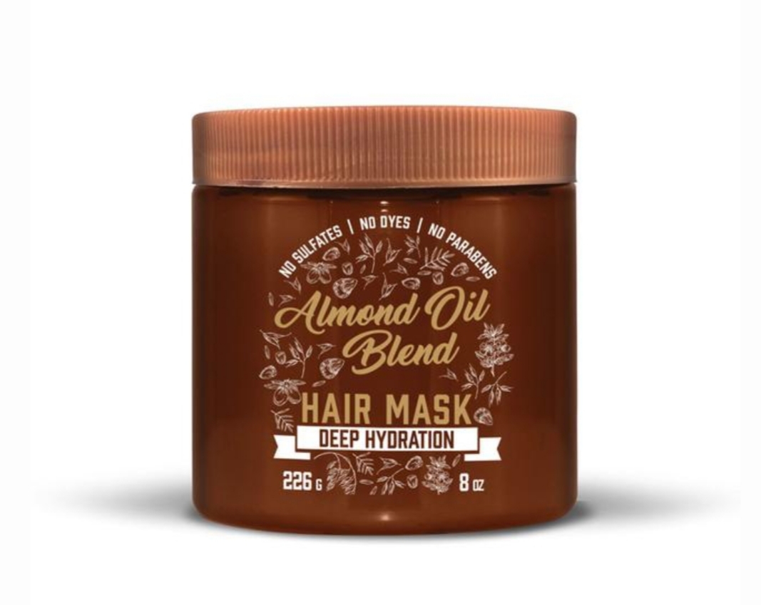 فراورده های حالت دهنده ،نرم کننده وتثبیت کننده آرایش مو (کرمها ، لوسیونها وروغنها) HAIR MASK ALMOND