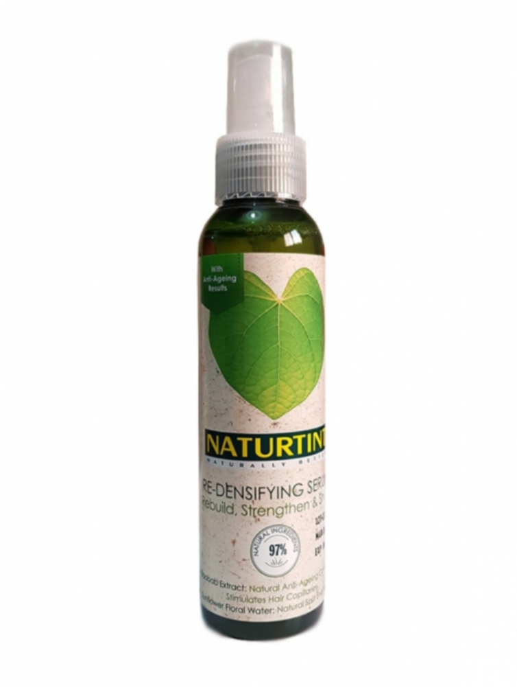 فراورده های حالت دهنده ،نرم کننده وتثبیت کننده آرایش مو (کرمها ، لوسیونها وروغنها) NATURTINT RE DENSIFYING SERUM