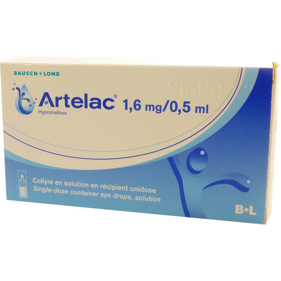 اشک مصنوعی 0.3%,3.2mg/1mL,0.5mL محلول چشمی