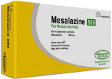 مزالازین  500mg شیاف مقعدی