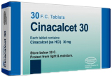 سیناکلست هیدروکلراید 30mg قرص خوراکی