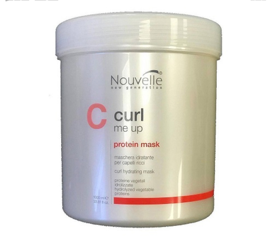 فراورده های حالت دهنده ،نرم کننده وتثبیت کننده آرایش مو (کرمها ، لوسیونها وروغنها) NOUVELLE CURL ME UP PROTEIN MASK 1000ml