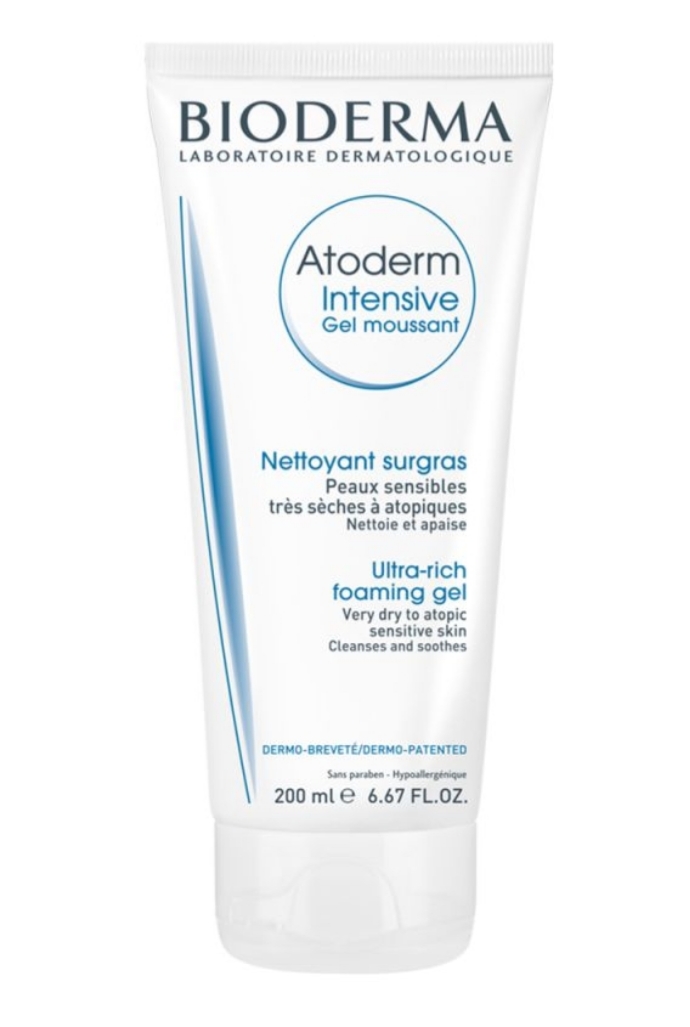 فراورده های پاک کننده آرایش از چشمها وصورت BIODERMA ATODERM INTENSIVE ULTRA RICH FOAMING GEL 200ml