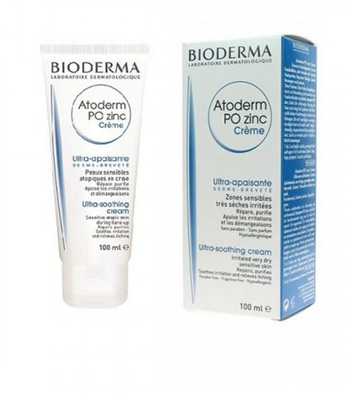 کرمها ، امولسیونها ، لوسیونها ، ژلها و روغنها برای پوست (دست ، صورت ، پا و...)BIODERMA Atoderm P.OZinc Ultra Soothing Cream