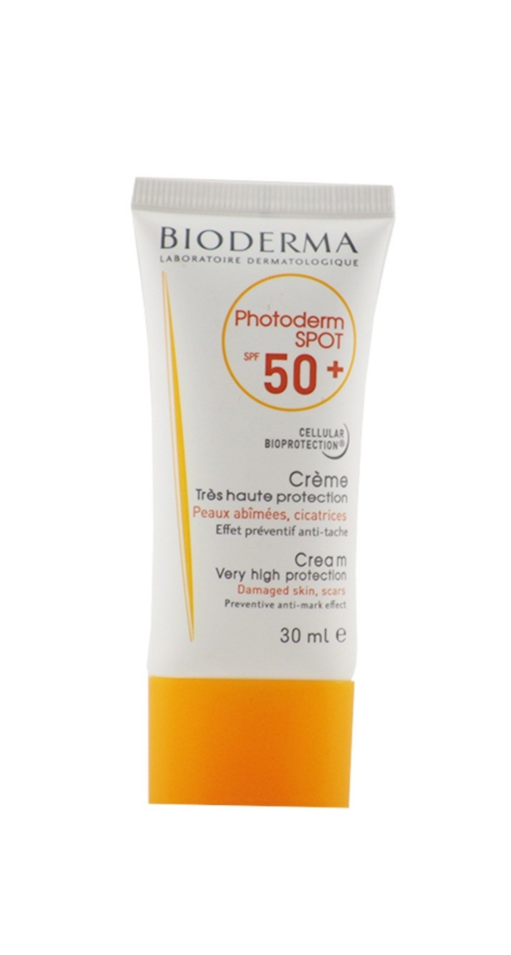 کرمها ، امولسیونها ، لوسیونها ، ژلها و روغنها برای پوست (دست ، صورت ، پا و...)BIODERMA Photoderm Spot SPF50+