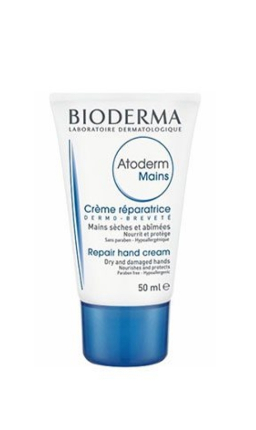 کرمها ، امولسیونها ، لوسیونها ، ژلها و روغنها برای پوست (دست ، صورت ، پا و...)BIODERMA Atoderm Mains 50ml