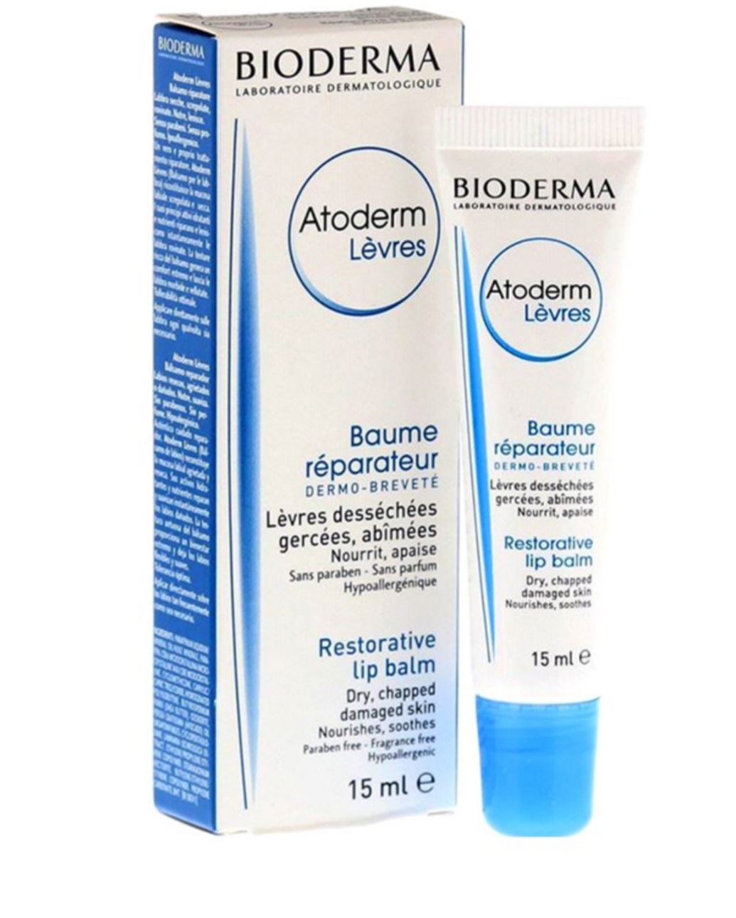 بالم لب ،برق لب BIODERMA ATODERM LIP – RESTORATIVE BALM 15 ml