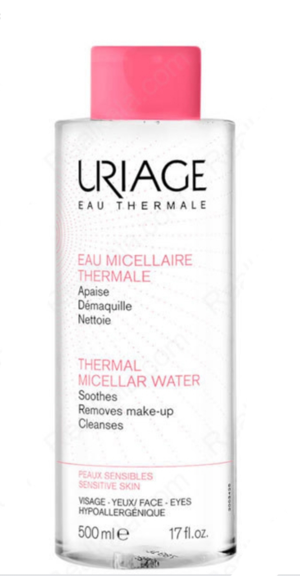 فراورده های پاک کننده آرایش از چشمها وصورت URIAGE URIAGE THERMAL MICELLAR WATER SKIN PRONE TO REDNESS 500ml