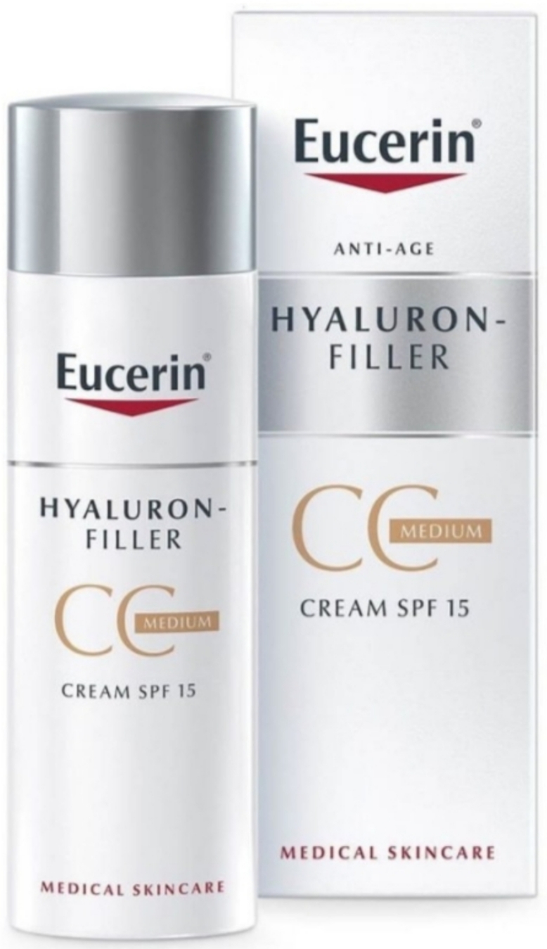 فراورده های ضد چروک EUCERIN hyaluron Filler CC Cream