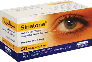 اشک مصنوعی 0.3%,3.2mg/1mL,0.5mL محلول چشمی