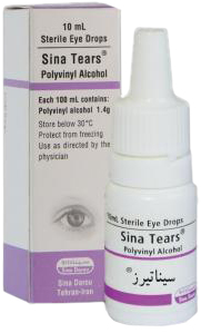 اشک مصنوعی 0.14%,14mg/1mL,10mL قطره محلول چشمی