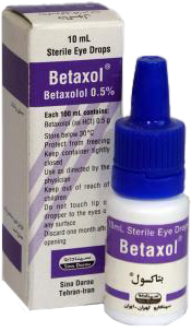 بتاکسولول 0.5%,10mL قطره محلول چشمی